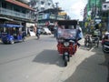 City buildings, transport, crowd and peoples display at Kolkata, Esplanade crossing, one of the busiest place in city.