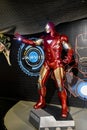 Wax figures of Iron Man character display in Mother's Wax Museum of Kolkata. Royalty Free Stock Photo