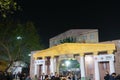 Kolkata, West Bengal, India - 2nd February 2020 : Colourful gate of Kolkata Bookfair. biggest bookfair in the world