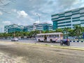 A view of Candor Tech Space Kolkata with busy daily traffic. The park, equipped