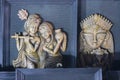 Idols being sold at handicrafts fair