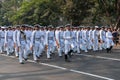 Indian military force at Red Road, Kolkata