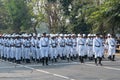 Kolkata Police force at Red Road parade, Kolkata