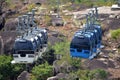 Kollam, KeralThe statue-of- the art cable cars