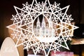 Koln Dom christmas decoration. Royalty Free Stock Photo