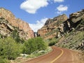 Kolob Canyons District of Zion NP, Utah Royalty Free Stock Photo