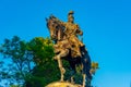 Kolokotronis Statue in Greek town Nafplio