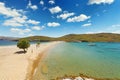 Kolona beach of Kythnos island, Greece Royalty Free Stock Photo