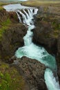 Kolugljufur Canyon of the river Vididalsa,Iceland,Europe