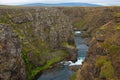 Kolugljufur Canyon of the river Vididalsa,Iceland,Europe