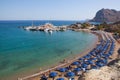 Kolymbia beach landscape, Rhodes