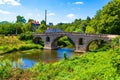 The Kolyu Ficheto`s Bridge Dryanovo town Bulgaria Royalty Free Stock Photo