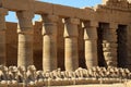 Kom Ombo double temple Ram Royalty Free Stock Photo