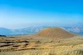 Komezuka in January, a volcanic cone in Aso Kuju National Park Royalty Free Stock Photo