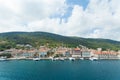 Komiza a city on the island Vis in Croatia in the Adriatic sea