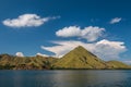 Komodo Dragon Islands in Indonesia Royalty Free Stock Photo