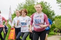 Women start running competitions among senior athletes