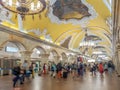 Komsomolskaya metro station in Moscow, Russia