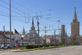 Komsomolskaya Square Moscow, Russia.