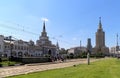 Komsomolskaya Square. Moscow, Russia.