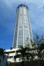 Komtar Tower building in George Town, Malaysia