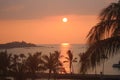 Kona Hawaii Sunset Sunrise Palm trees nature volcano