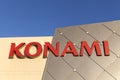 Konami Gaming sign in Las Vegas, NV on April 19, 2013