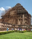 Konarak Temple in India Royalty Free Stock Photo