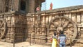 Konark Sun Temple - Architectural Beauty of India Royalty Free Stock Photo