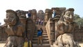 Konark Sun Temple - Architectural Beauty of India Royalty Free Stock Photo