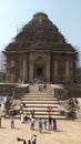 Konark Sun Temple - Architectural Beauty of India Royalty Free Stock Photo