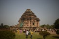 Konark sun temple a tourist destination Royalty Free Stock Photo