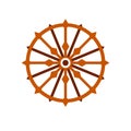 Konark wheel simple icon