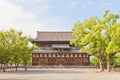 Kondo Hall (1603) of Toji Temple in Kyoto. National Treasure and Royalty Free Stock Photo