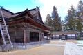 Kongobu-ji, headquarters of Shingon Buddhism at Koyasan Royalty Free Stock Photo