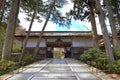 Kongobu-ji, headquarters of Shingon Buddhism at Koyasan Royalty Free Stock Photo