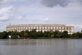 Kongresshalle (Congress Hall) at the former Nazi party rally grounds in Nuremberg, Germany Royalty Free Stock Photo