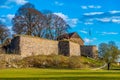 Kongsten fortress in Norwegian city Fredrikstad