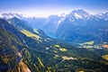 Konigssee lake and Berchtesgadener Land Alps peaks view from Kehlstein