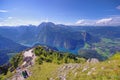 Konigssee lake in Germany Alps.