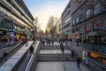 Konigstrasse main shopping street - Stuttgart, Germany