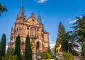 Konigswinter, Germany: Schloss Drachenburg Castle is a palace in Konigswinter on the Rhine river near the city of Bonn in Germany Royalty Free Stock Photo