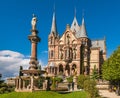 Konigswinter, Germany: Schloss Drachenburg Castle is a palace in Konigswinter on the Rhine river near the city of Bonn in Germany Royalty Free Stock Photo