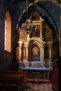 Poland: Konin, parish church, altar