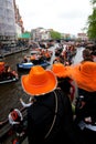 Koninginnedag Amsterdam 2010 Royalty Free Stock Photo