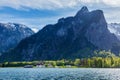 Koningsee lake and St. Bartholomew's Church, Germany Royalty Free Stock Photo