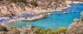 Konnos bay in Cyprus - Protaras Royalty Free Stock Photo