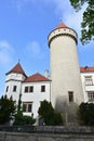 Konopiste castle,Czechrepublic Royalty Free Stock Photo