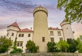 Konopiste castle and gardens in Bohemia, Czech Republic Royalty Free Stock Photo