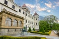 Konopiste castle and gardens in Bohemia, Czech Republic Royalty Free Stock Photo